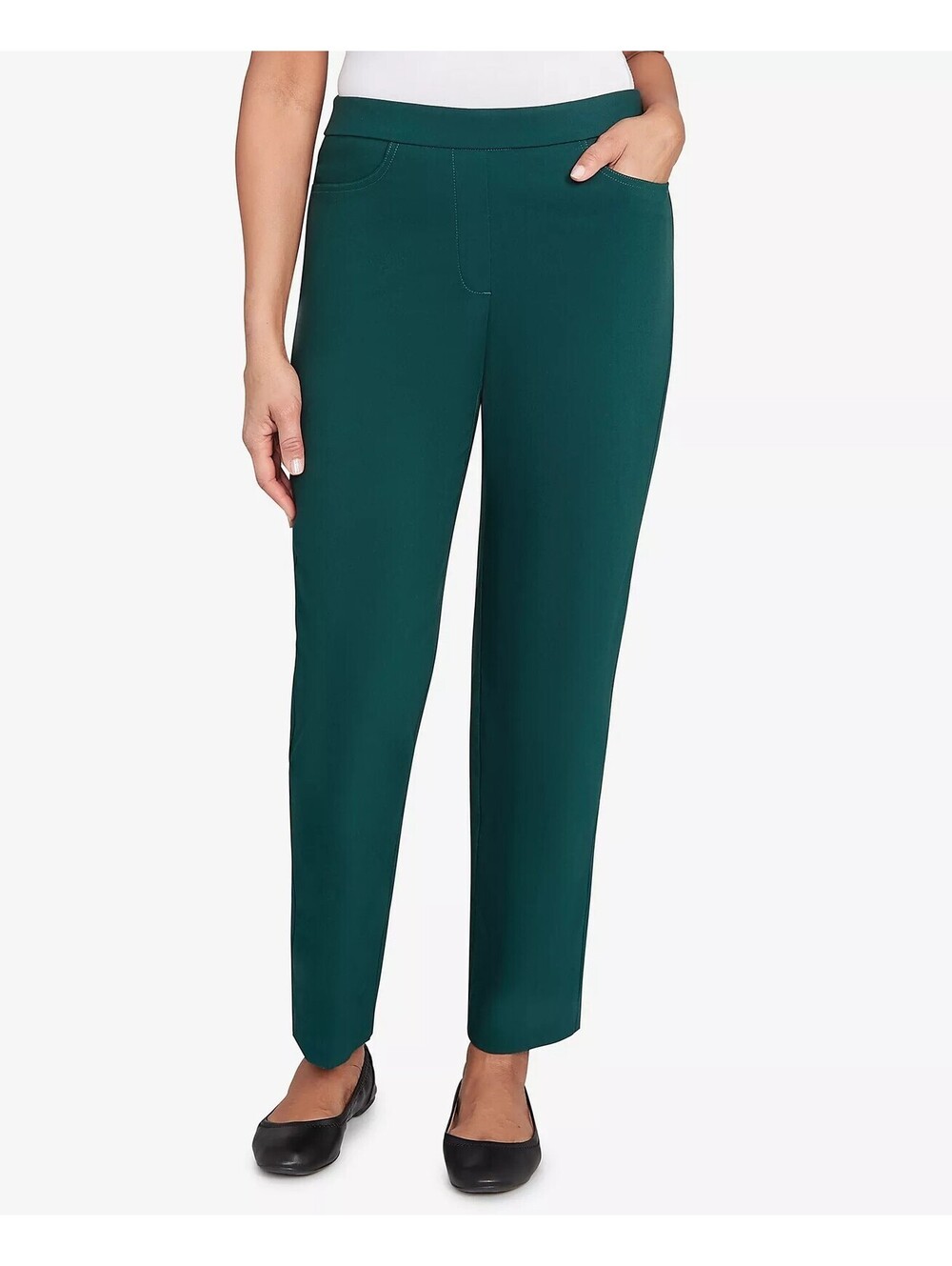 Alfred Dunner Petite Allure Stretch Pants 8P